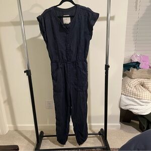 Heihei Navy Cotton Women's Jumpsuit